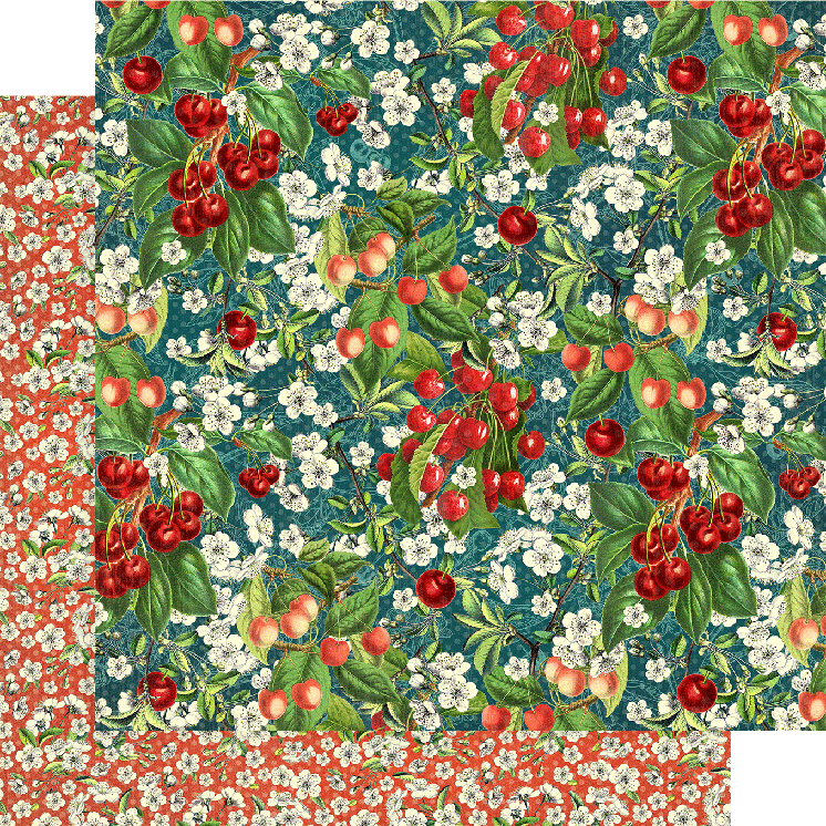 Graphic 45 Life's a Bowl of Cherries 8x8 Collection Pack - SKU 4502580 image 7