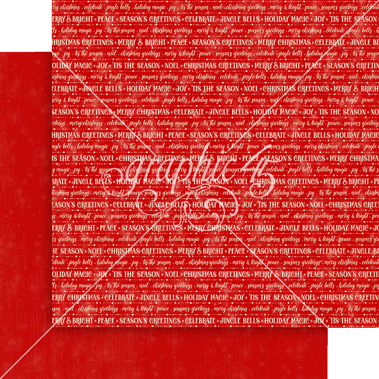 Graphic 45 Merry and Bright 12x12 Patterns and Solids Pack– SKU 4502915 image 8