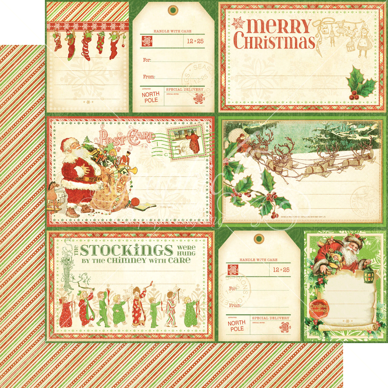 Graphic 45 Twas the Night Before Christmas 12x12 Collector's Edition-SKU 4502496 image 4