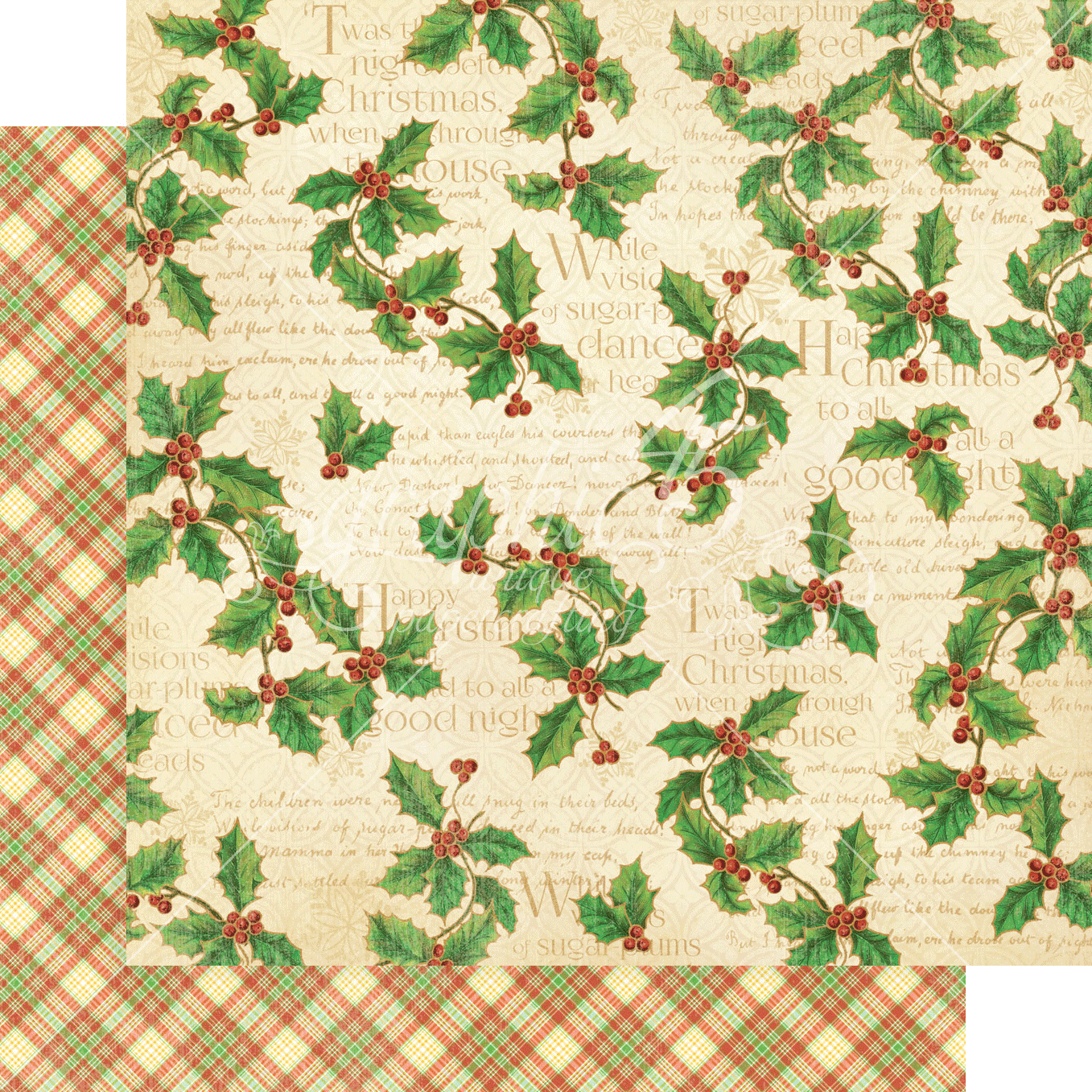 Graphic 45 Twas the Night Before Christmas 12x12 Collector's Edition-SKU 4502496 image 6