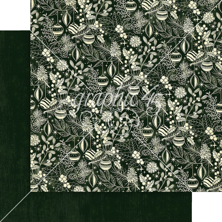 Graphic 45 Merry and Bright 12x12 Patterns and Solids Pack– SKU 4502915 image 6