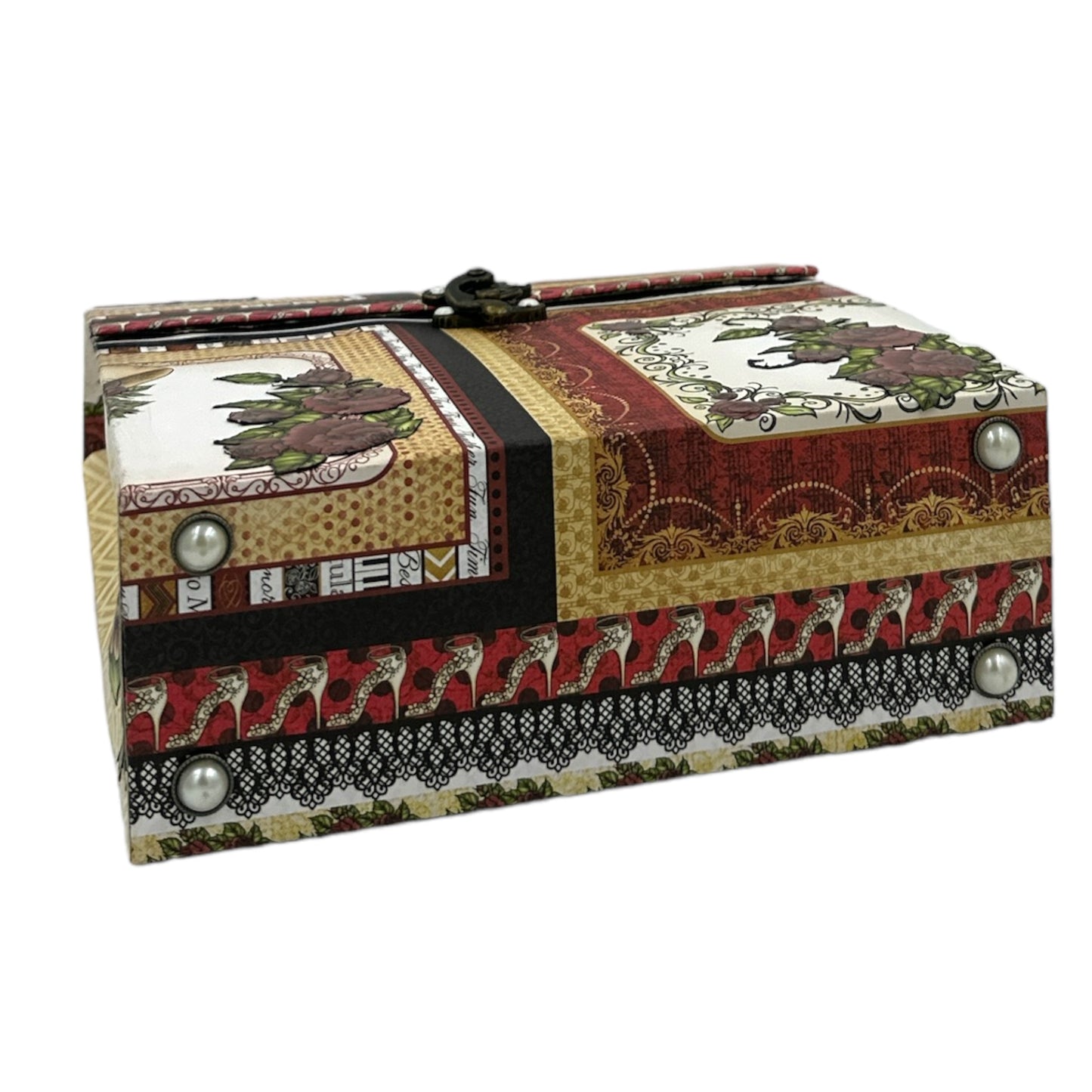 Handcrafted All Glammed Up Inspired Handbag Paper Creation image 5