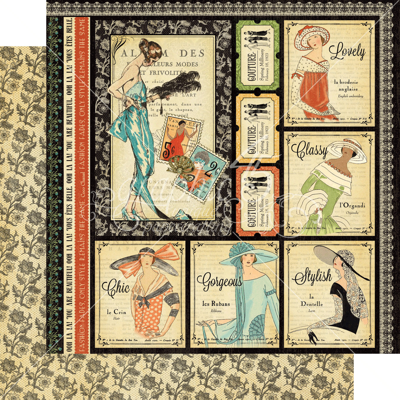 Graphic 45 Couture 12x12 Deluxe Collector's Edition image 6