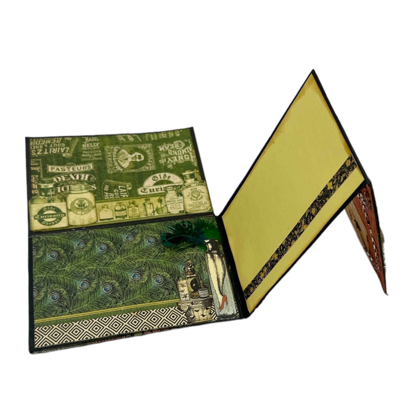 Handcrafted Olde Curiosity Shoppe Treasure Box Altered Paper Creation image 6