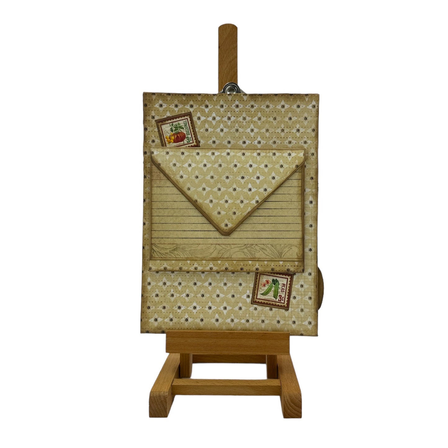 Handcrafted Home Sweet Home Clipboard Recipe Card Holder Creation image 3