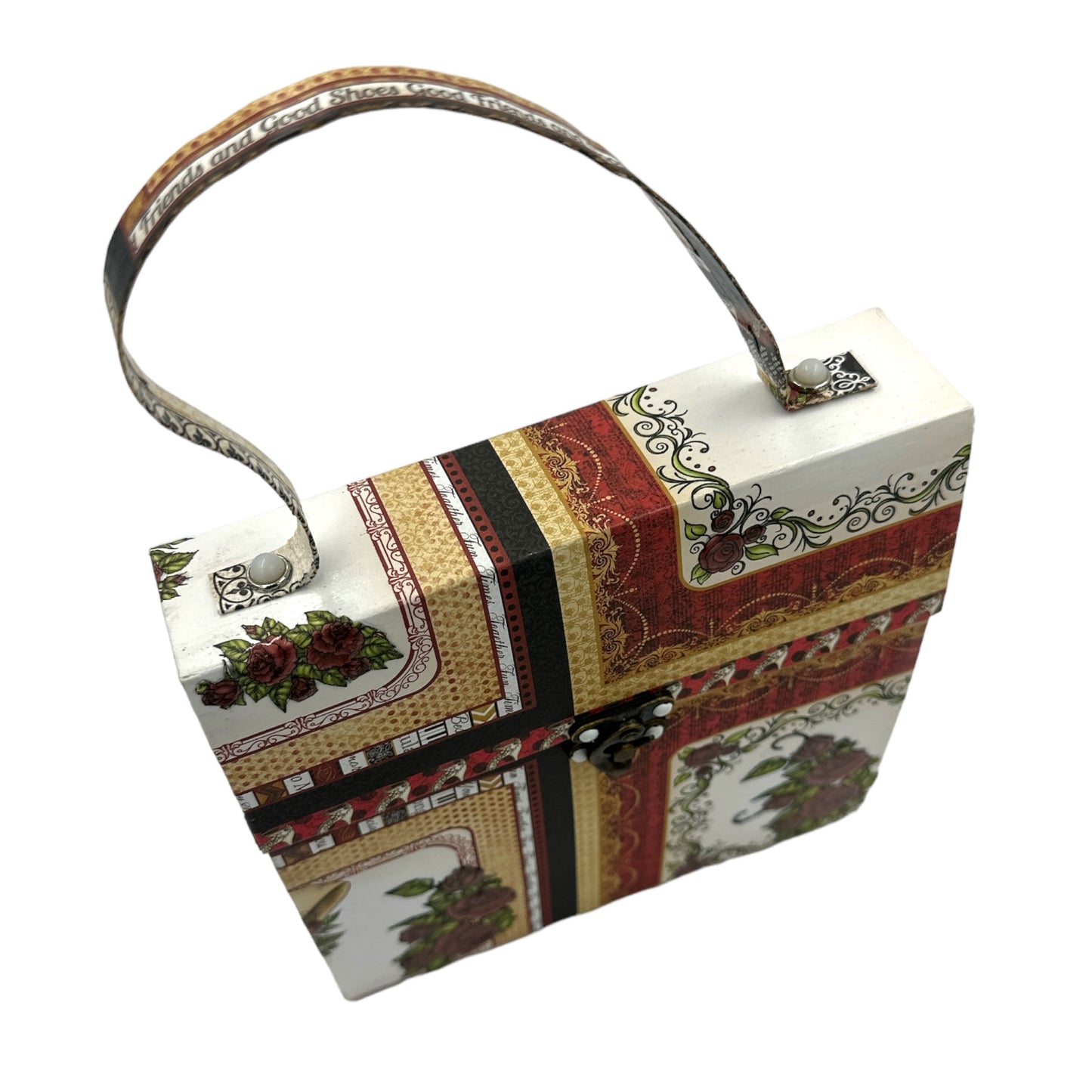 Handcrafted All Glammed Up Inspired Handbag Paper Creation image 2