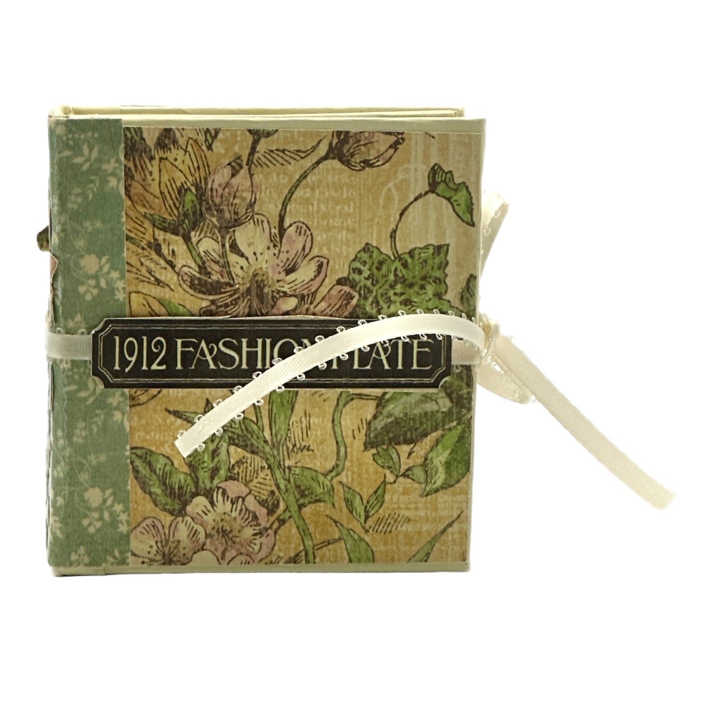 Handcrafted A Lady's Diary Lamp Altered Art Paper Creation image 7