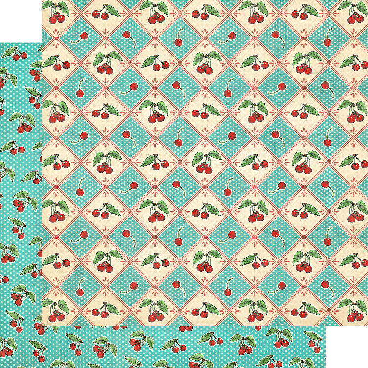 Graphic 45 Life's a Bowl of Cherries 8x8 Collection Pack - SKU 4502580 image 4