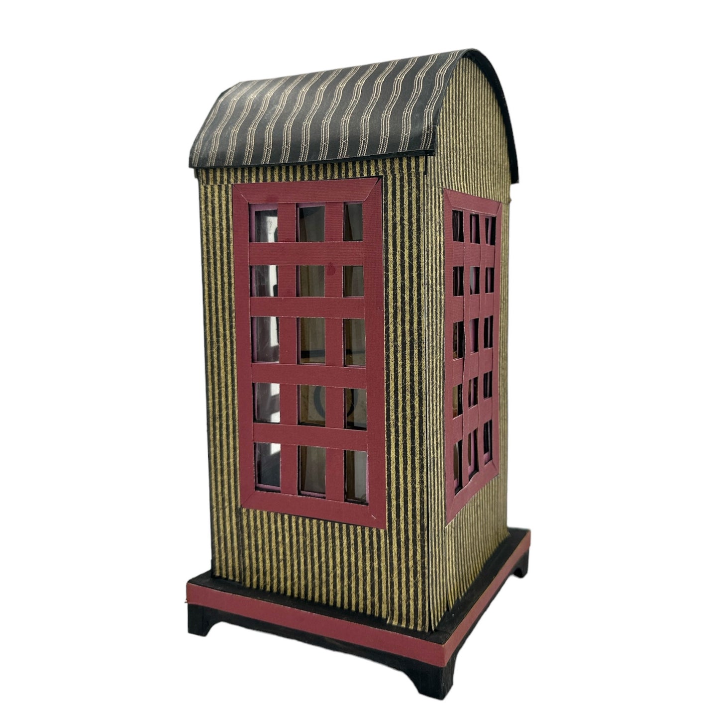 Handcrafted Communique Telephone Booth and Mini Album Creation image 4