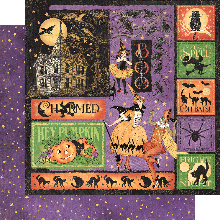 Graphic 45 Charmed 12×12 Collection Pack – SKU 4502470 image 4