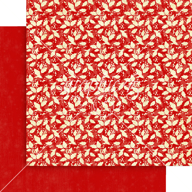 Graphic 45 Merry and Bright 12x12 Patterns and Solids Pack– SKU 4502915 image 7