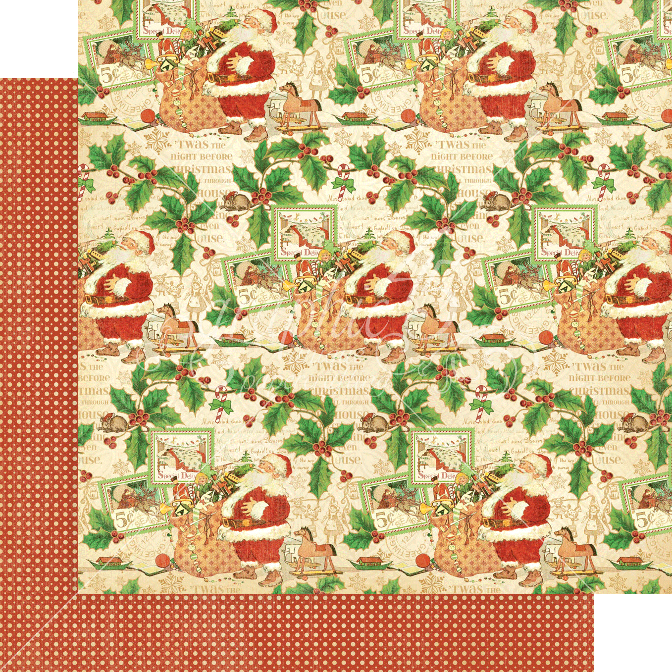 Graphic 45 Twas the Night Before Christmas 12x12 Collector's Edition-SKU 4502496 image 1