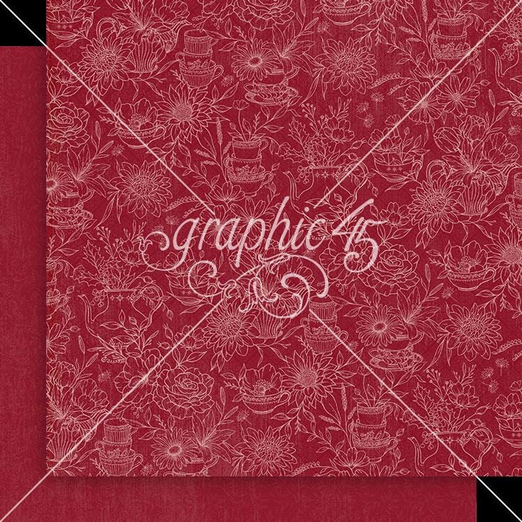 Graphic 45 Season to Celebrate 12×12 Patterns and Solids Pack – SKU 4502954 image 1