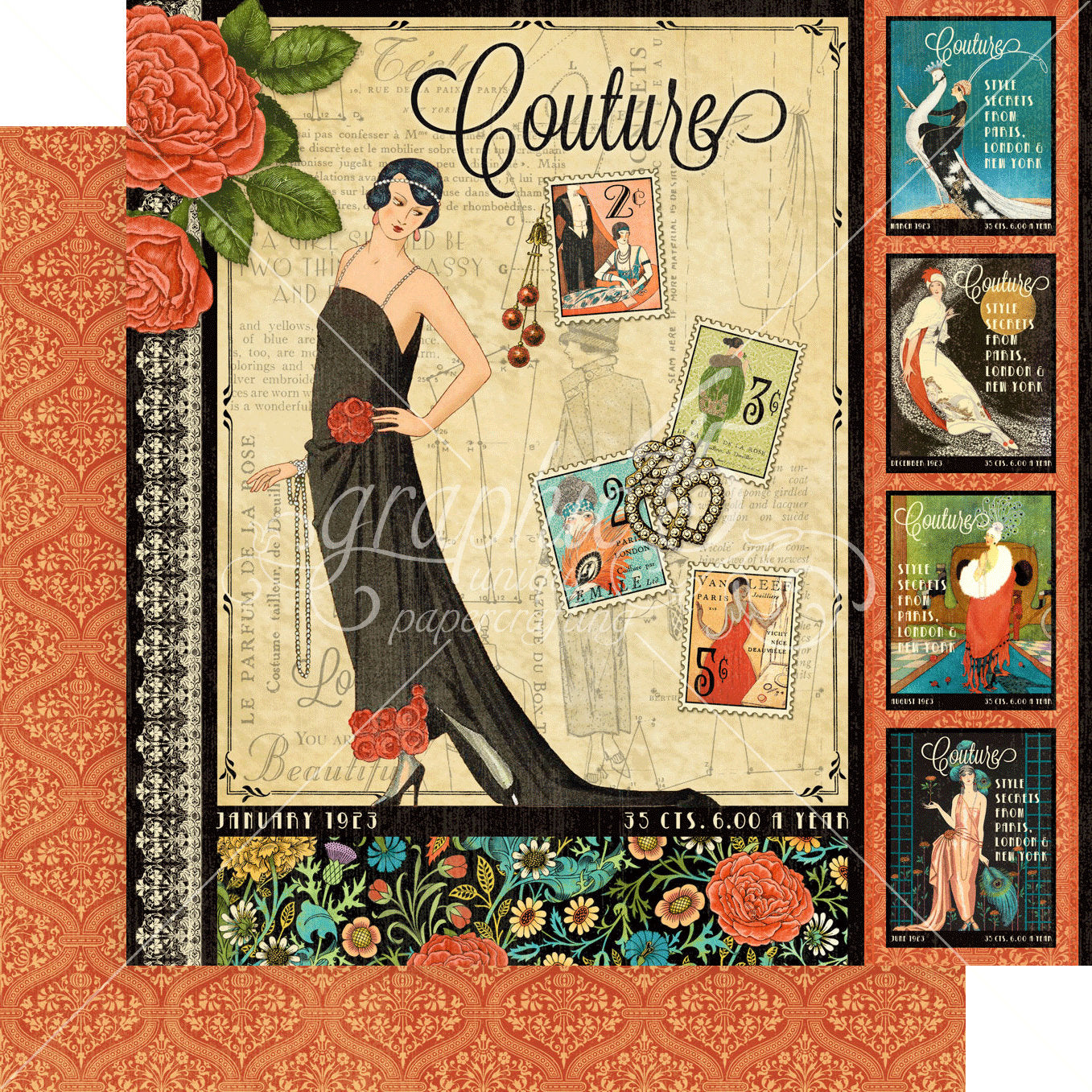 Graphic 45 Couture 12x12 Deluxe Collector's Edition image 3