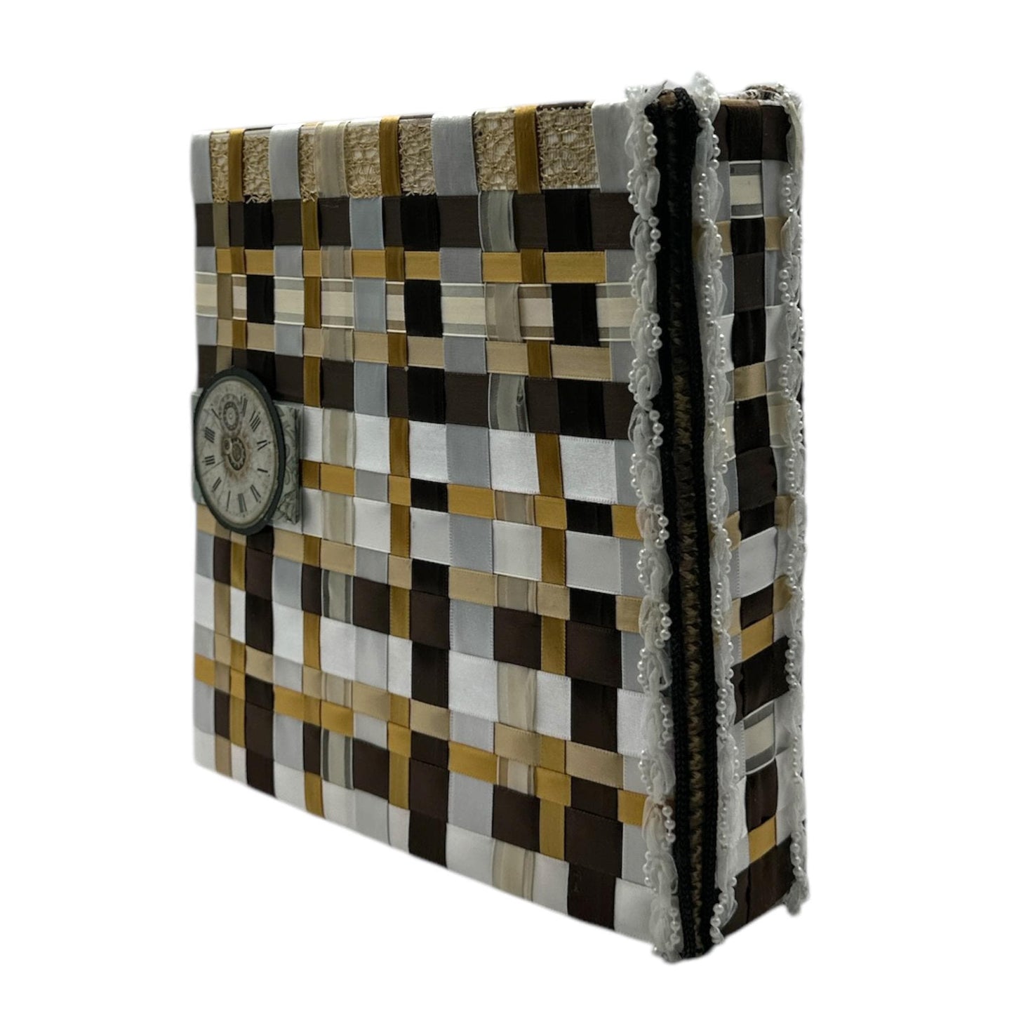 Handcrafted Voyages in Ribbon Steampunk Inspired Mini Album image 4