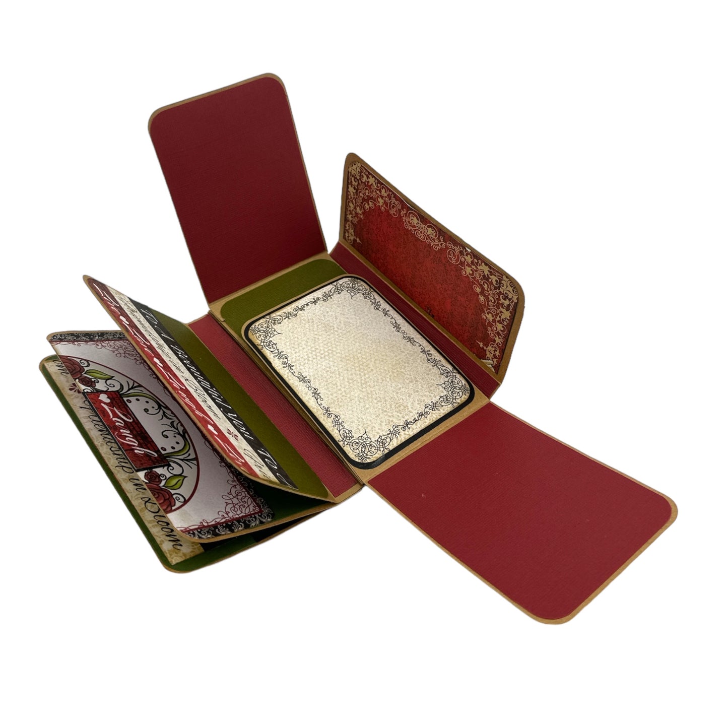 Handcrafted All Glammed Up Inspired Handbag Paper Creation image 6