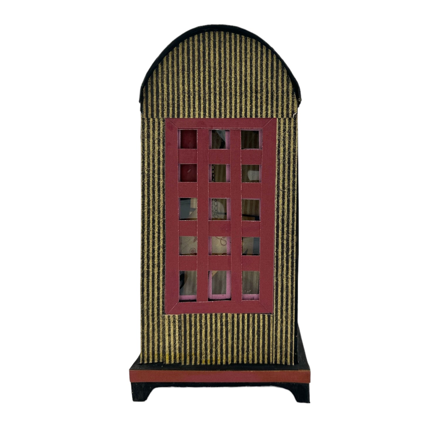 Handcrafted Communique Telephone Booth and Mini Album Creation image 5