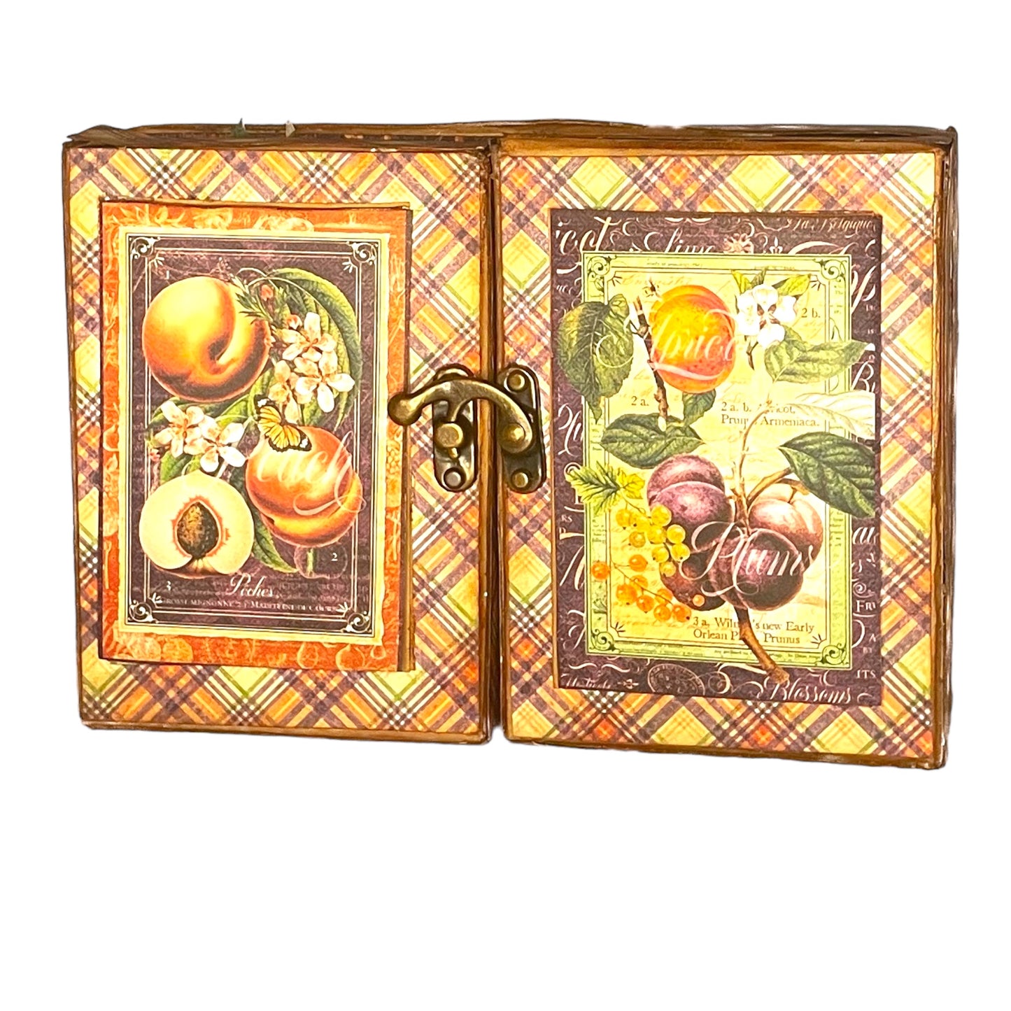 Handcrafted Fruit and Flora Watering Can House Paper Creation image 4