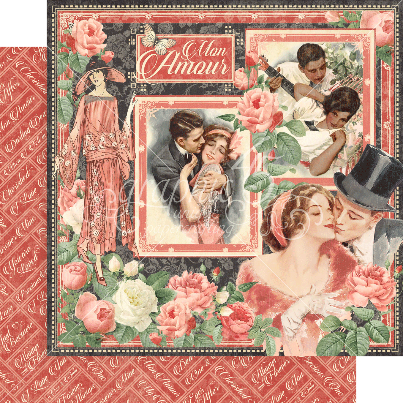 Graphic 45 Mon Amour 8x8 Collector's Edition - SKU 4502538 image 8