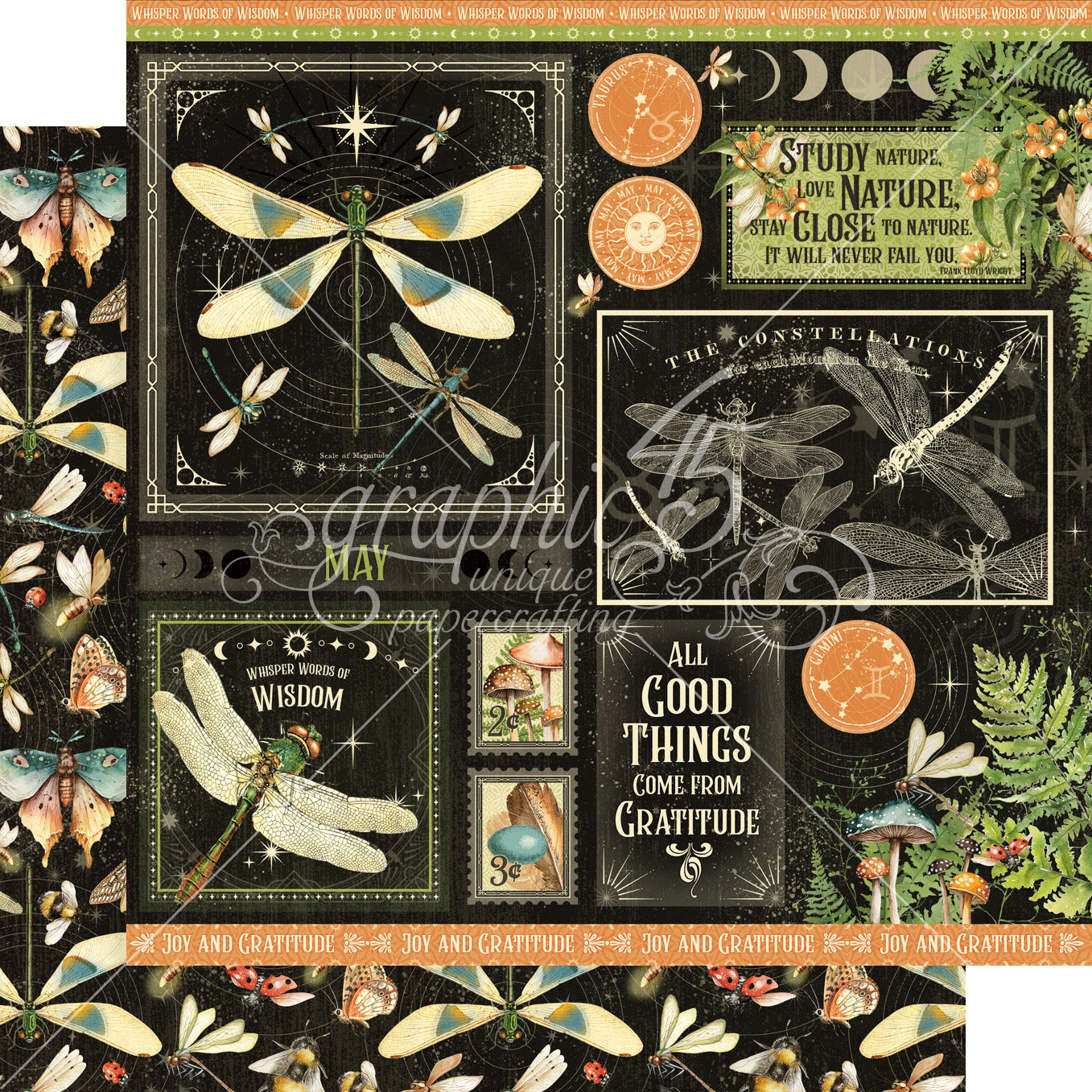 Graphic 45 Life is Abundant 8x8 Collection Pack – SKU 4502775 image 8