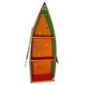 Handcrafted Good Ol Sport Wooden Rowboat Shelf Altered Paper Creation image 0