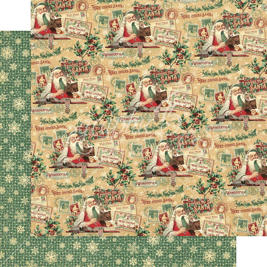 Graphic 45 Letters to Santa 8x8 Collection Pack - SKU 4502696 image 7