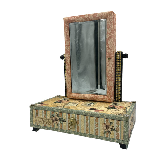 Handcrafted A Ladies Diary Jewelry Box Altered Art Paper Creation image 0
