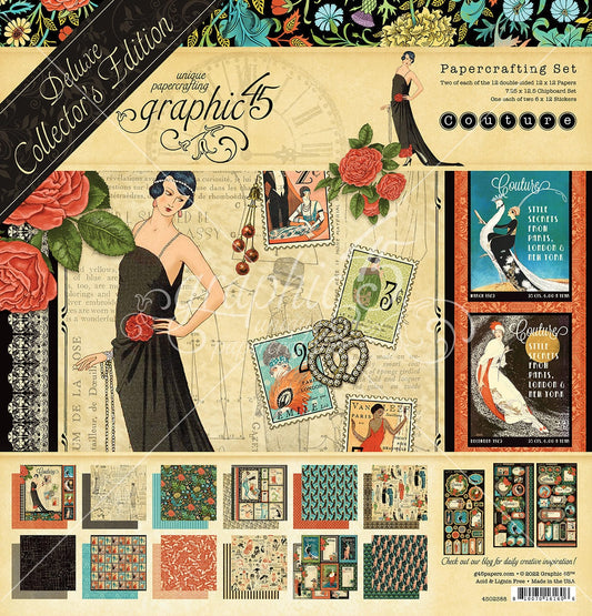 Graphic 45 Couture 12x12 Deluxe Collector's Edition image 0