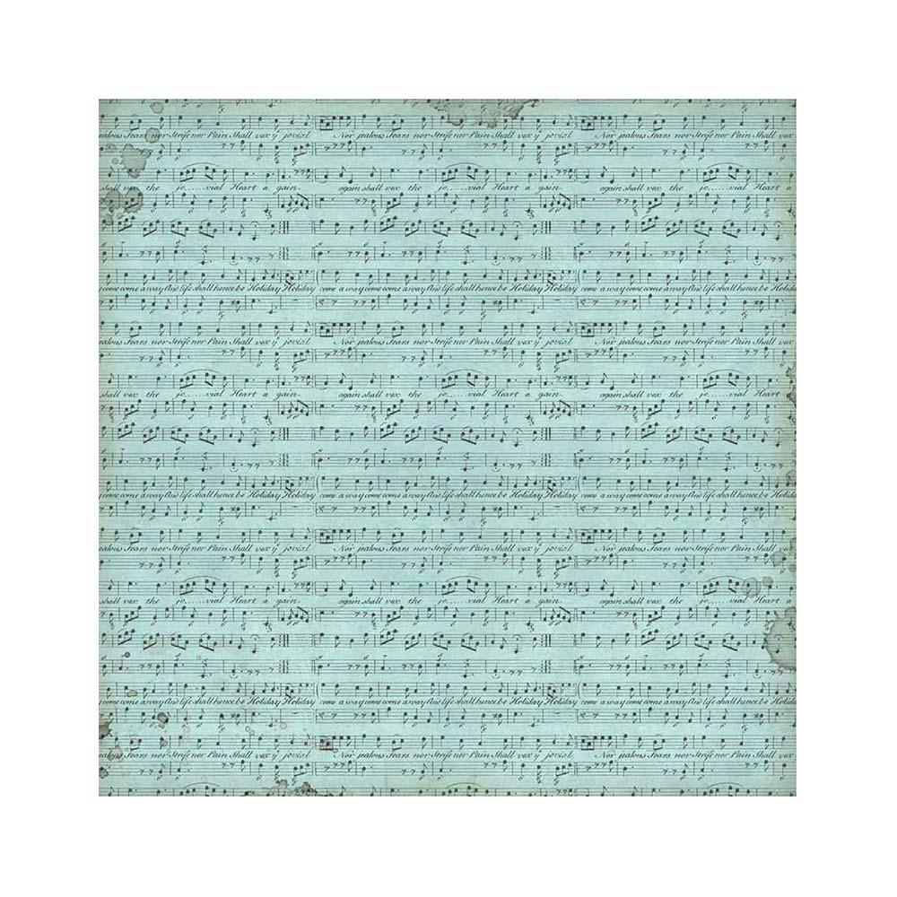 Stamperia Music Collection 4 Pack Fabric Sheets - SKU SBPLT38 image 4