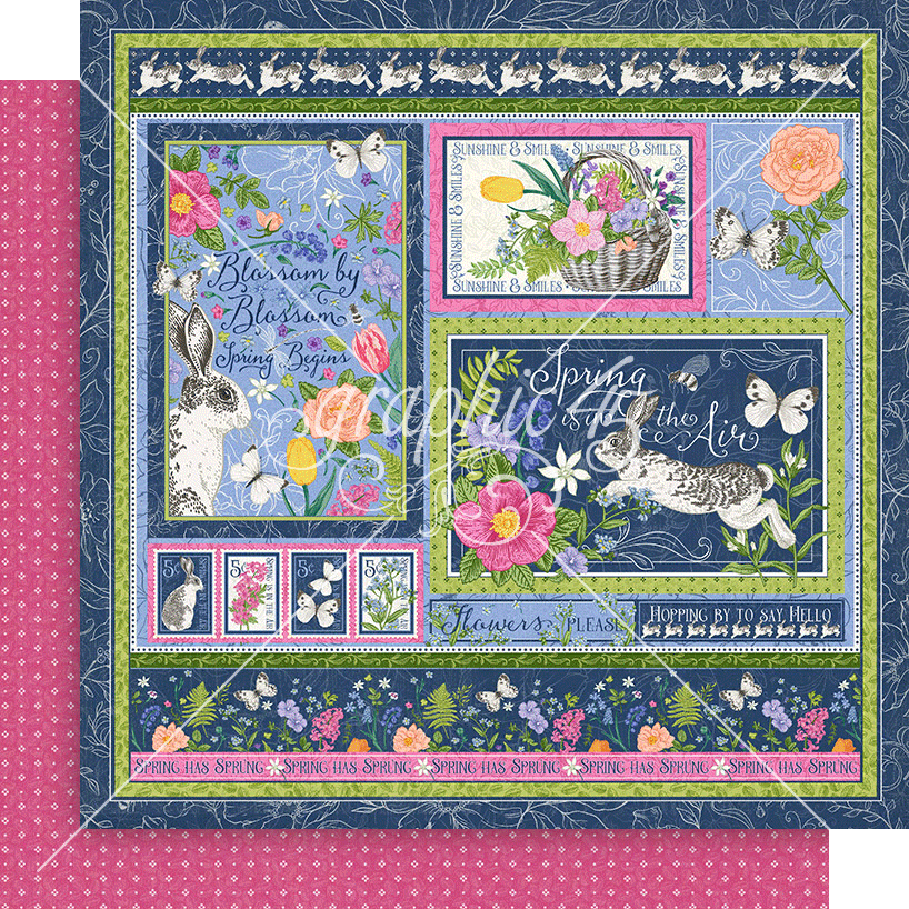 Graphic 45 Spring is in the Air 12×12 Collection Pack – SKU: 4502974