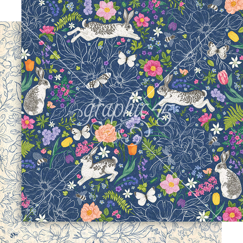 Graphic 45 Spring is in the Air 12×12 Collection Pack – SKU: 4502974