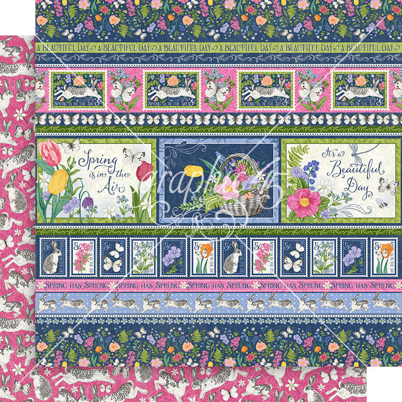 Graphic 45 Spring is in the Air 12×12 Collection Pack – SKU: 4502974