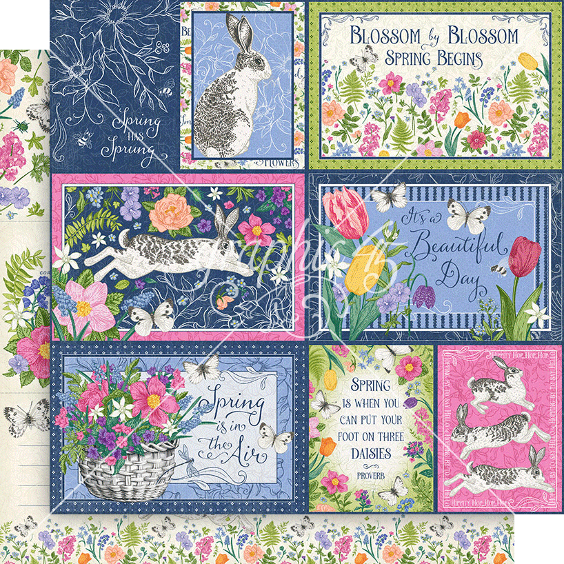 Graphic 45 Spring is in the Air 8×8 Collection Pack – SKU: 4502973