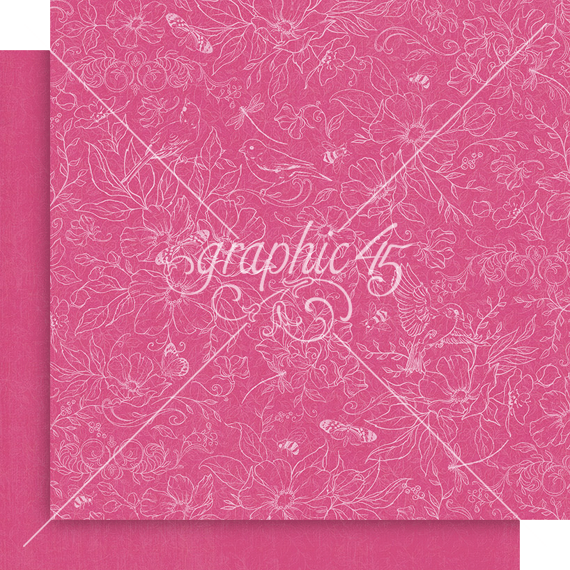Graphic 45 Spring is in the Air 12×12 Patterns & Solids Pack – SKU: 4502975
