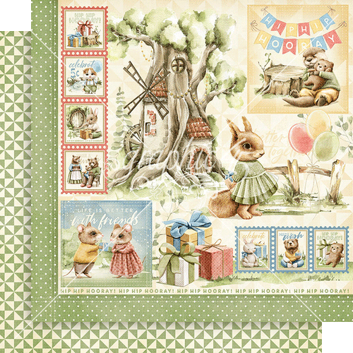 Graphic 45 Hip Hip Hooray 12×12 Collection Pack – SKU: 4502989