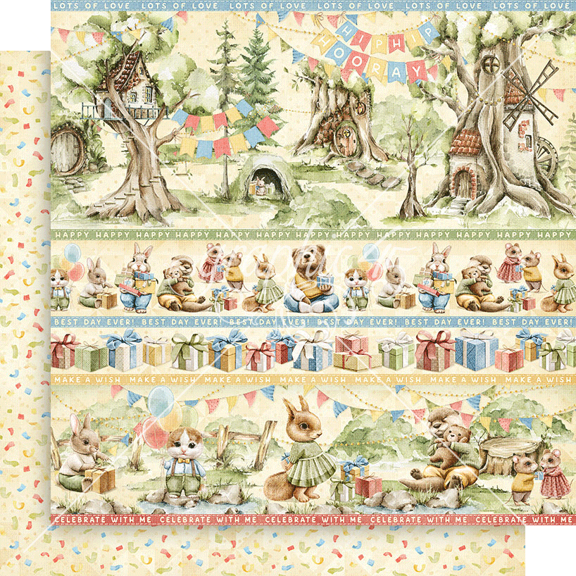 Graphic 45 Hip Hip Hooray 8x8 Collection Pack – SKU: 4502988