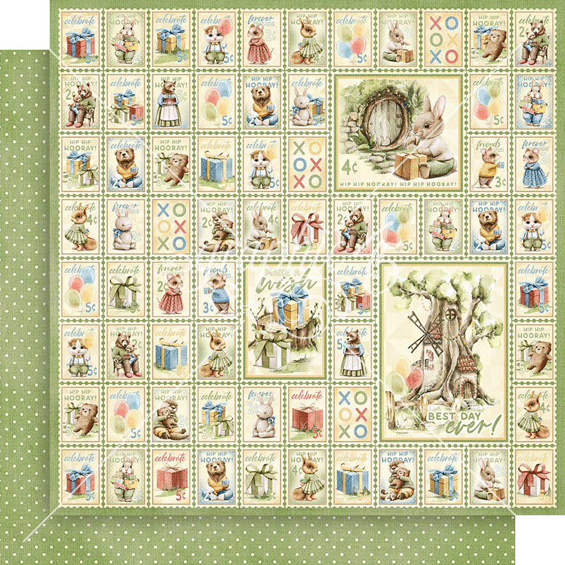 Graphic 45 Hip Hip Hooray 8x8 Collection Pack – SKU: 4502988