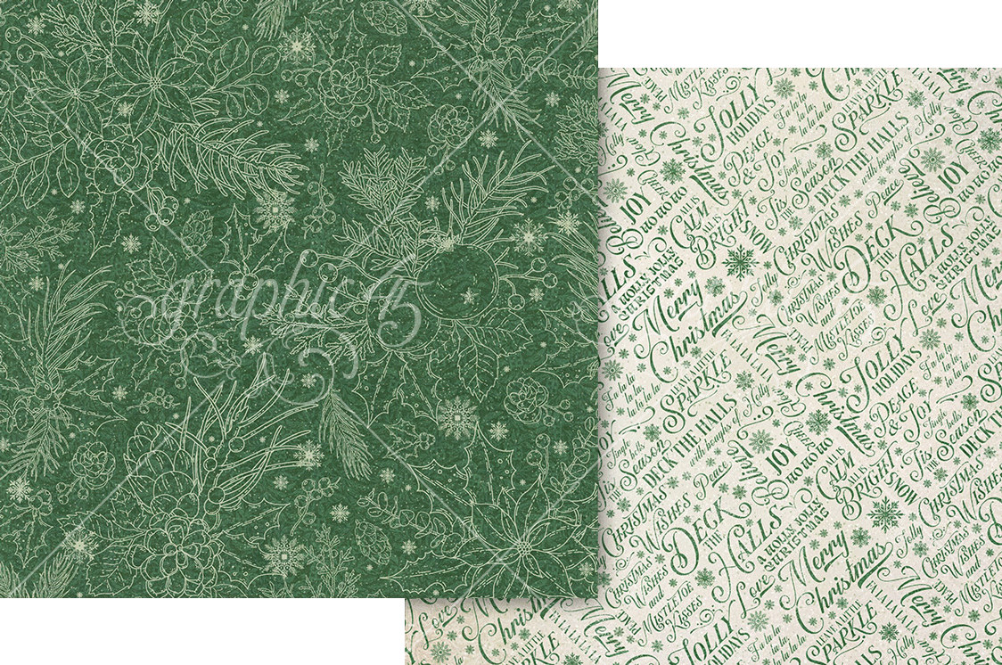 Graphic 45 Deck the Halls 12×12 Collection Pack – SKU: 4503093