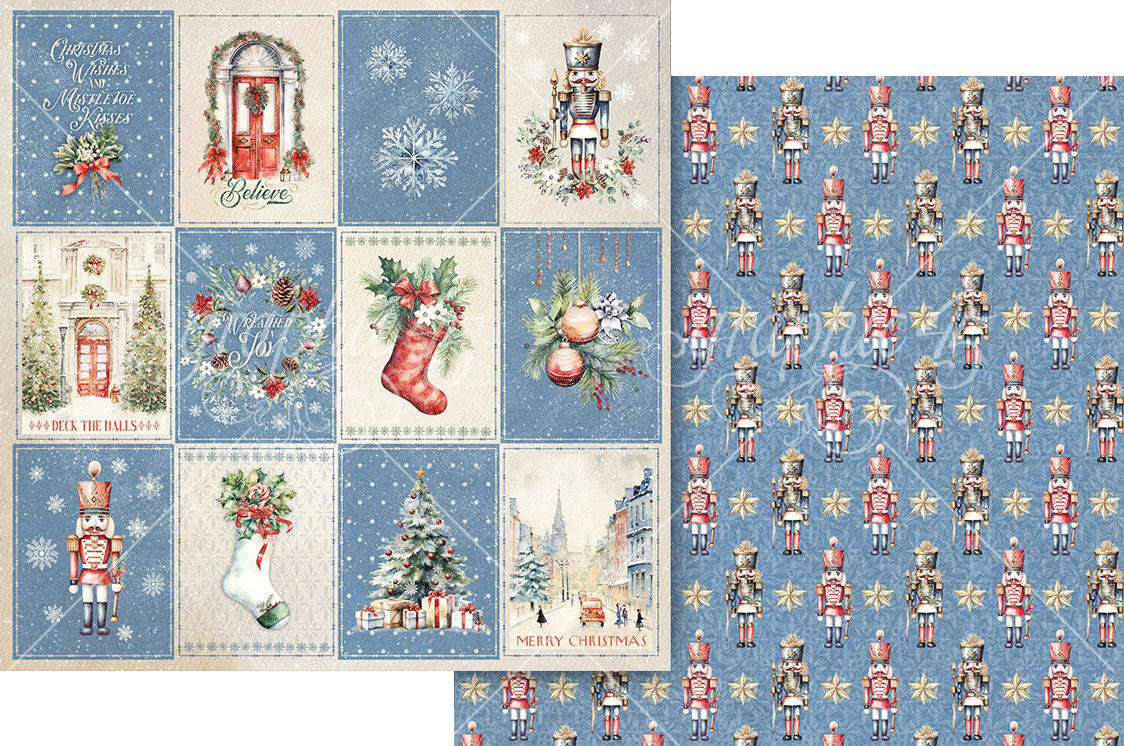 Graphic 45 Deck the Halls 12×12 Collection Pack – SKU: 4503093