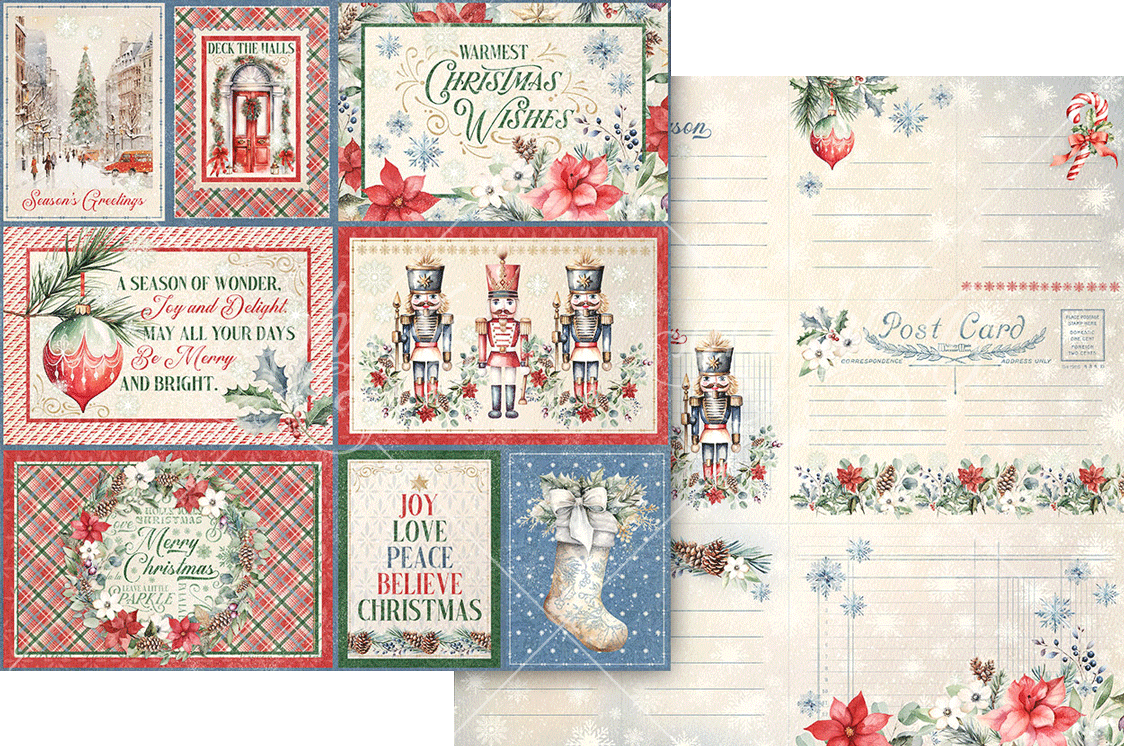 Graphic 45 Deck the Halls 12×12 Collection Pack – SKU: 4503093