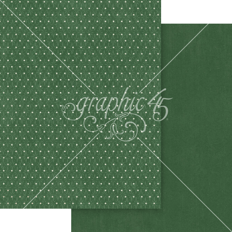 Graphic 45 Deck the Halls 8.5 x 11 Patterns & Solids Pack – SKU 4503094