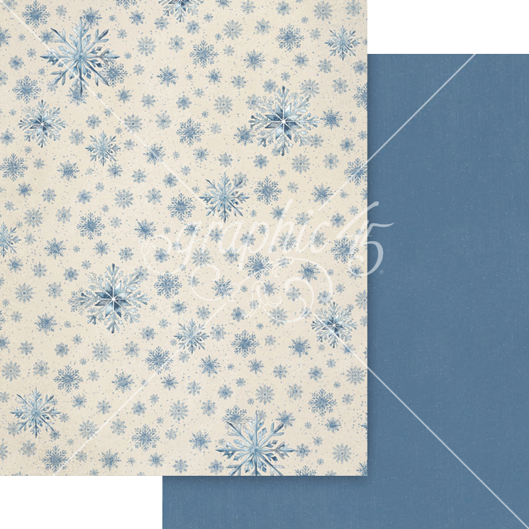 Graphic 45 Deck the Halls 8.5 x 11 Patterns & Solids Pack – SKU 4503094