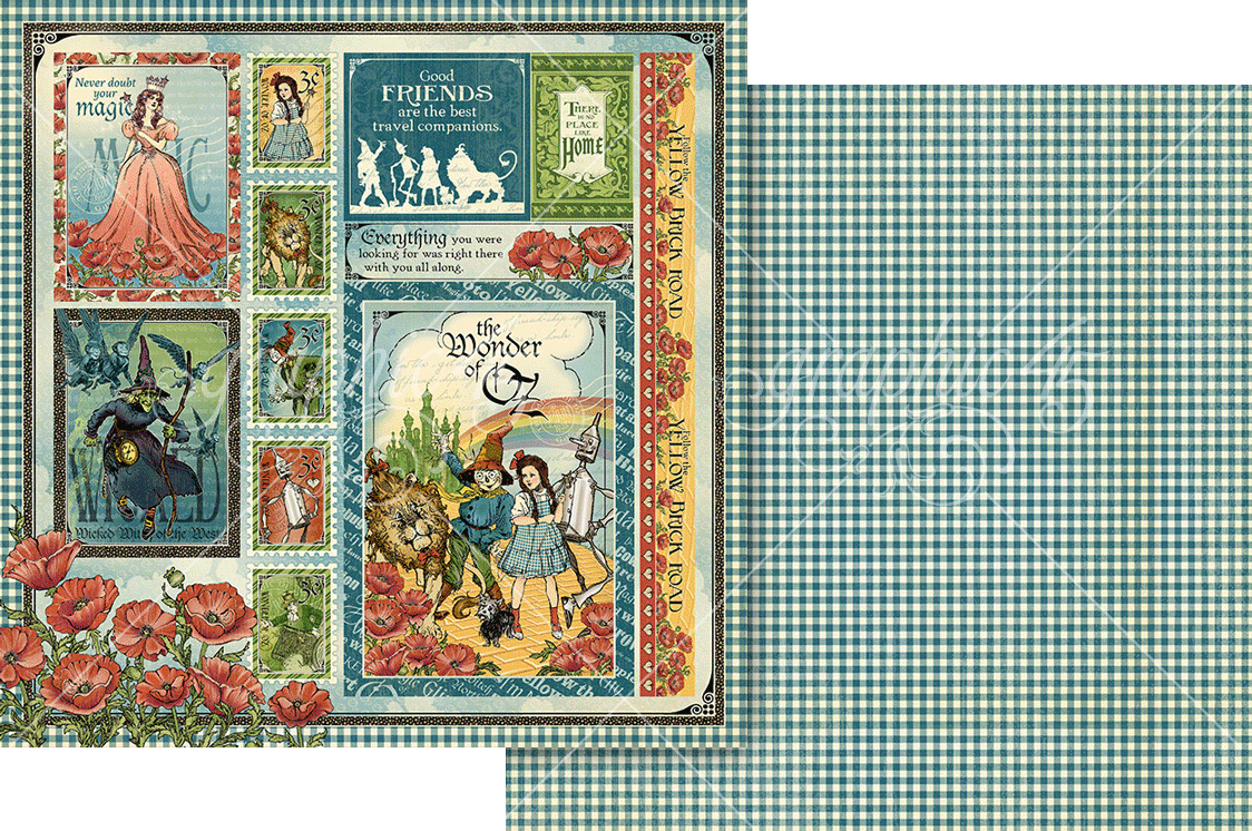 Graphic 45 Wonder of Oz 8×8 Collection Pack – SKU 4503120
