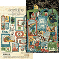Graphic 45 Wonder of Oz Chipboard Pieces, Tags & Frames – SKU: 4503125