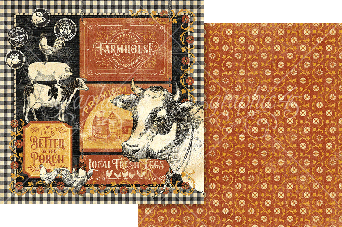Graphic 45 Farmhouse Keepsake Edition - SKU 4503149