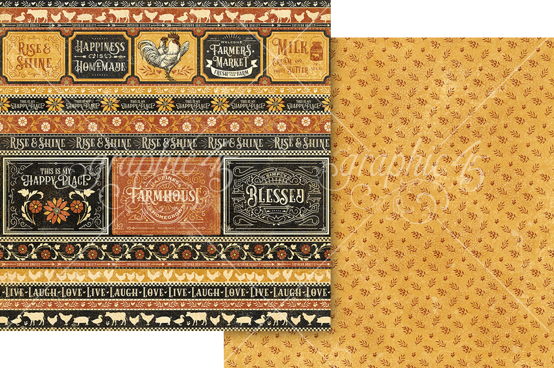 Graphic 45 Farmhouse Keepsake Edition - SKU 4503149