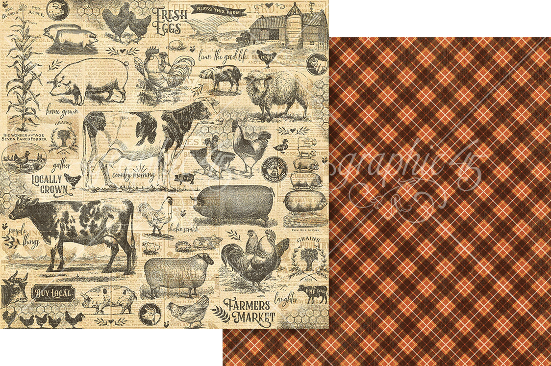 Graphic 45 Farmhouse Keepsake Edition - SKU 4503149