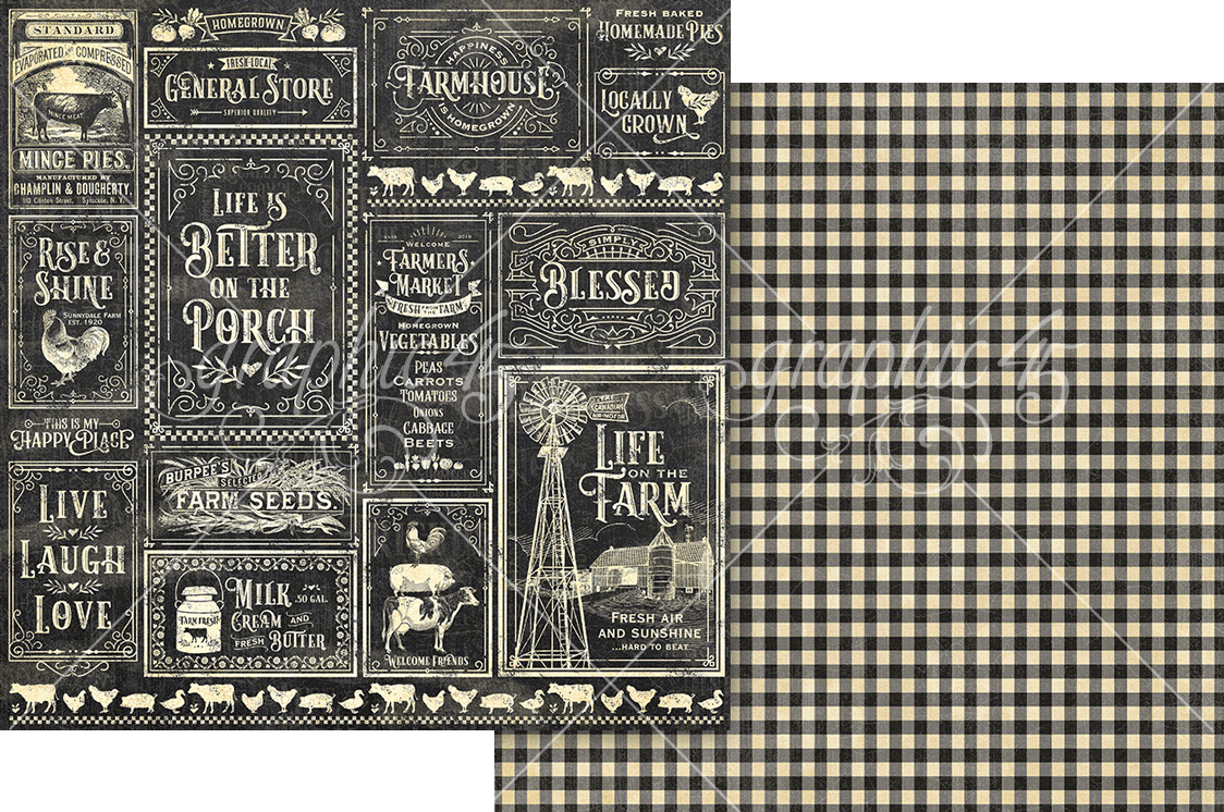 Graphic 45 Farmhouse Keepsake Edition - SKU 4503149
