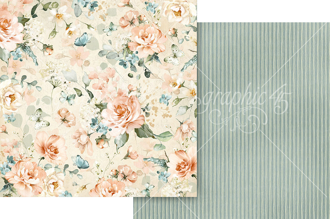 Graphic 45 Always & Forever 8×8 Collection Pack – SKU: 4503173
