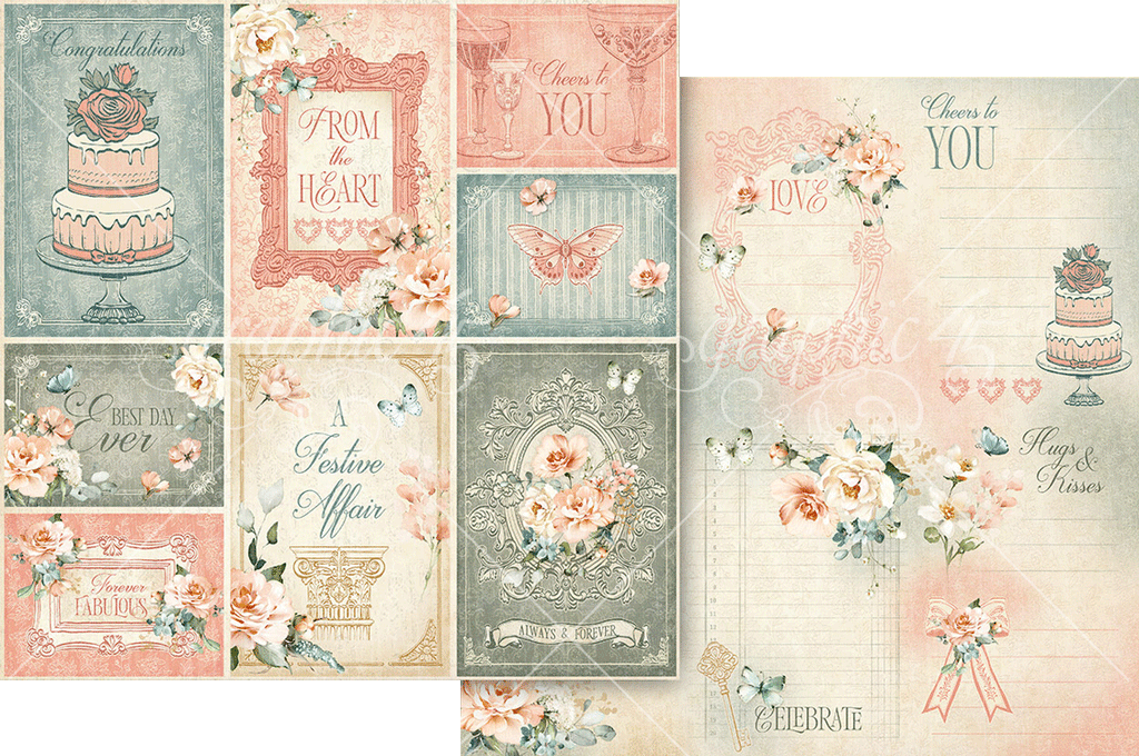 Graphic 45 Always & Forever 12×12 Collection Pack – SKU 4503174